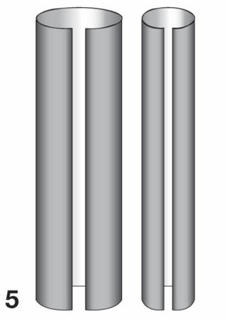 Spina elastica 10X60 confezione da 25 pezzi