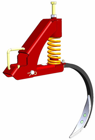 Supporto molleggiato per erpice pesante con ancora 40x30