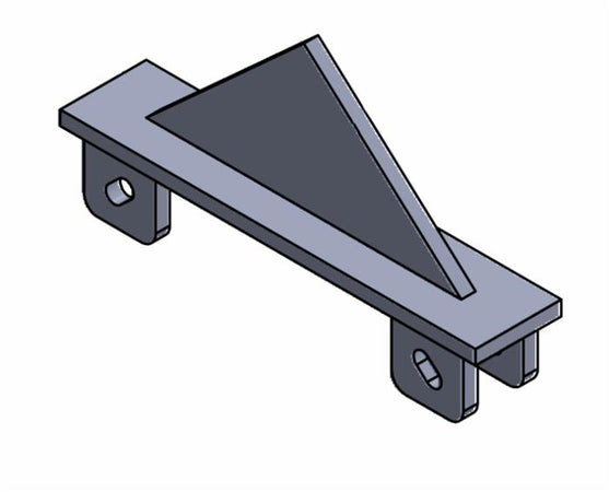 Ancora completa per ripuntatore profondità lavoro 20-45cm