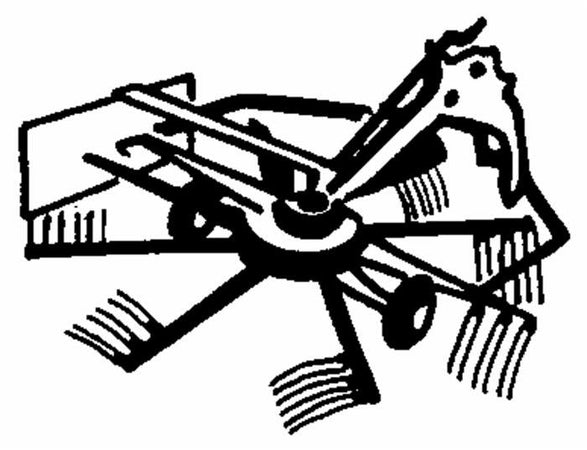 Dente giroandanatore dx adattabile Stoll 0292960 filo 8 confezione da 3 pezzi