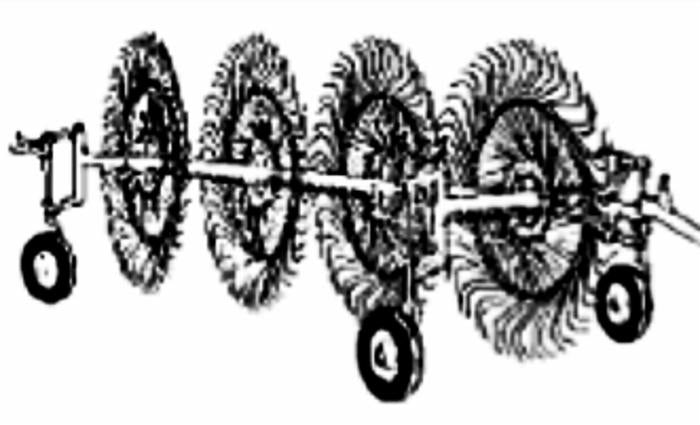 Dente Ranghinatore Filo 6,5 Lely Morra Tonutti Vicon 92611 confezione da 10 pezzi