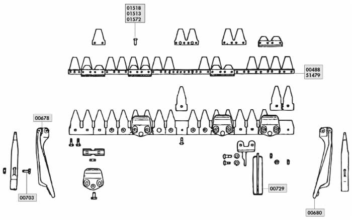 Tavola andana sinistra adattabile ESM 3310470 Confezione da 1pz