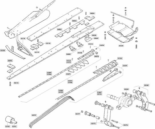 Dente Doppio Gaspardo 21120066, G&S 088.1465 confezione da 5 pezzi