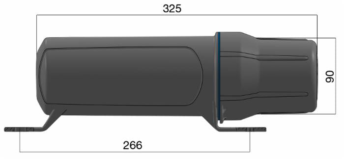 Portadocumenti tubolare Tu-Box Big lunghezza 320mm