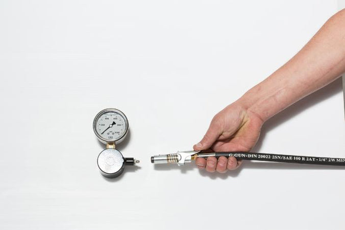 Testina ingrassaggio professionale 1/8"