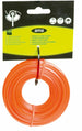 Filo per decespugliatore da 15m sezione quadrata Ø 3mm