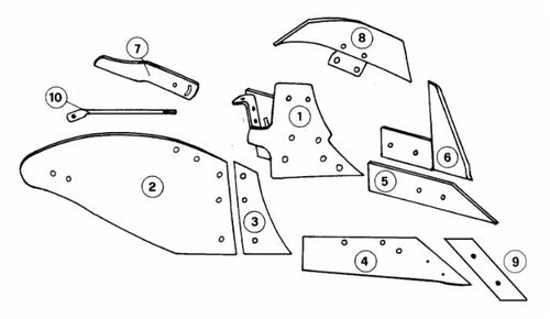 Punta reversibile adattabile U13-U15 M 1010 sx