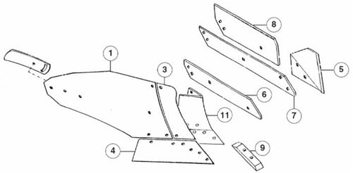 Salvasuola per UN6 adattabile Nardi 6CS 150