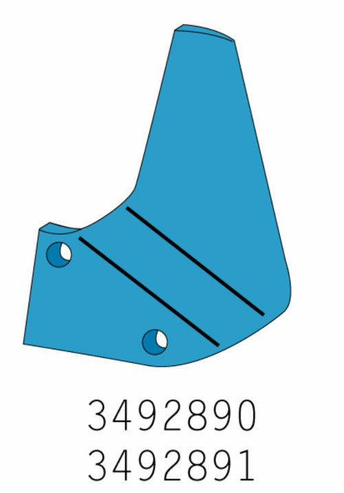 Coltre adattabile Lemken 3492890 dx