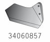 Aletta ancora coltivatore adattabile Horsch 34060857 dx