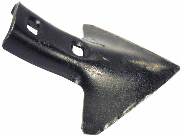 Vomerino a lancia 130x4 per coltivatori in acciaio al boro temperato