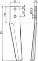 Dente per erpice dx 334x60mm adattabile Maschio