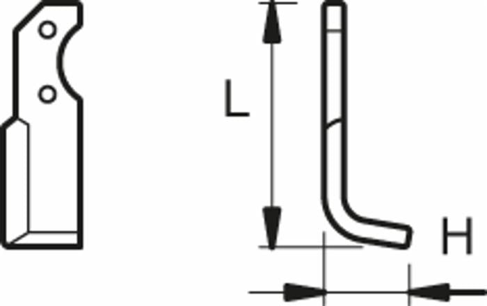 Zappa sx L 245,H 80,foro 12,5