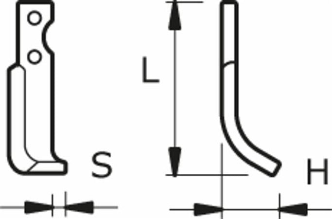 Zappa sx L 165,H 55,s 20,foro 9