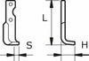 Zappa sx L 170,H 55,s 18,foro 8,5