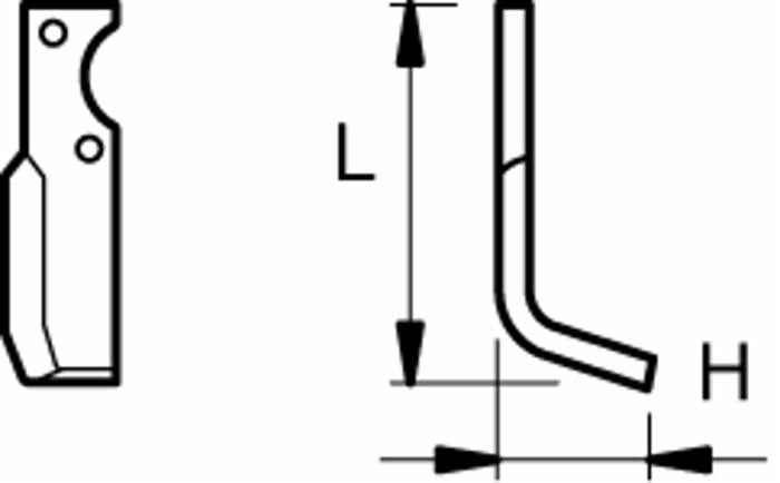 Zappa sx L 176,H 71,foro 10,5