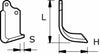Zappa sx L 190,H 135,s 14,foro 14,5