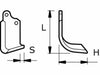 Zappa dx L 190,H 135,s 14,foro 14,5 Confezione da 2pz (1)
