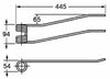 Dente giroandanatore dx adattabile Stoll 0292960 filo 8 confezione da 3 pezzi