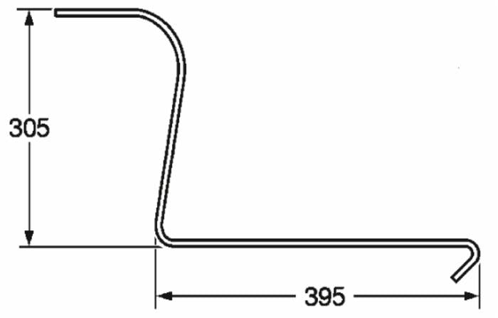 Dente ranghinatore adattabile Lely corto filo 6,5 confezione da 25 pezzi