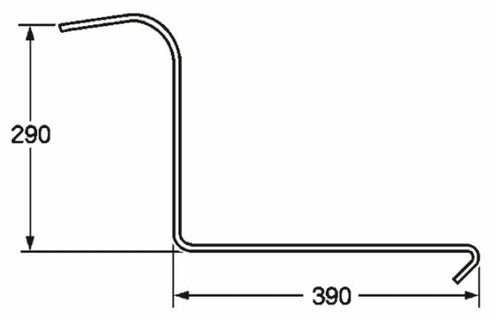 Dente Ranghinatore Filo 6,5 Abbriata Ima la Rocca Remy Cicoria JD VL2326