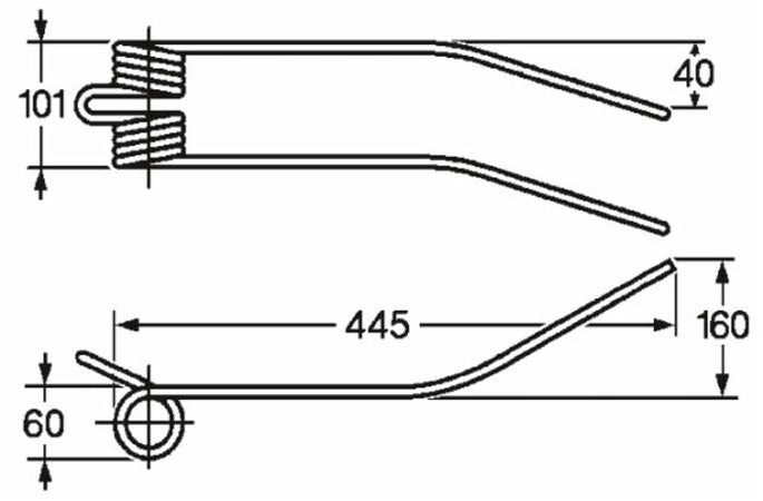 Dente giroandanatore adattabile Galfrè e Kuhn filo 8,5