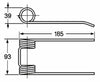 Dente pick-up adattabile New Holland e 37762-1 filo 5