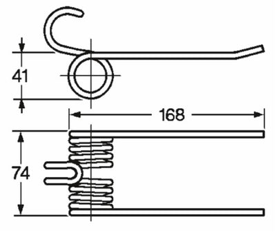 Dente Rotopressa Abbriata Guima Omas Supertino Wolvo 12R001 Filo 5,5 confezione da 5 pezzi