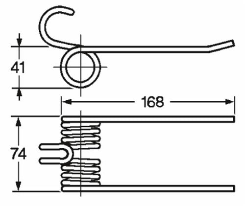 Dente Rotopressa Abbriata Guima Omas Supertino Wolvo 12R001 Filo 5,5 confezione da 5 pezzi