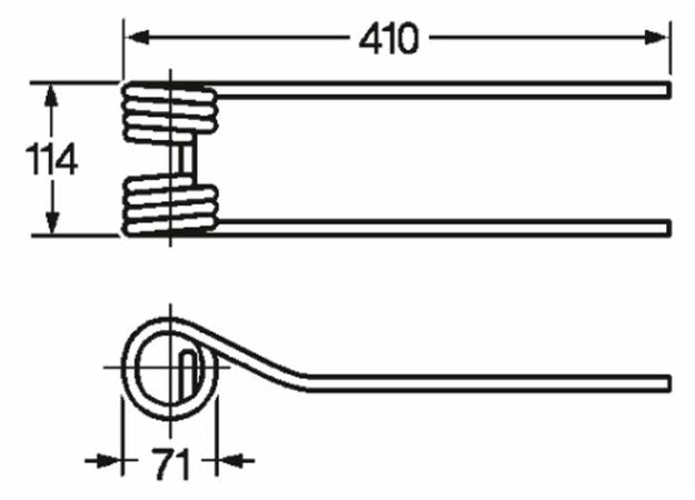 Dente girello adattabile Galfrè filo 10