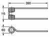 Dente girello adattabile Pz Fanex filo 9