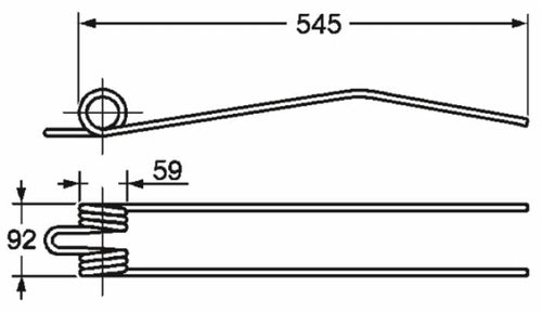 Dente giroandanatore adattabile Fahr 1660,0420 e Greenland filo 9