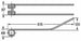 Dente giroandanatore adattabile Lely e Repossi R61A filo 9