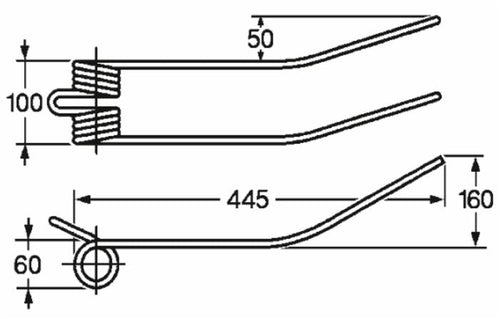 Dente giroandanatore adattabile Slam Girorami filo 8,5