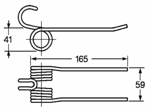 Dente pick-up adattabile Fort Morra e Wolagri filo 5,5