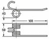 Dente pick-up lunghezza 168 adattabile Fort Morra filo 5