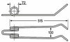 Dente strigliatore adattabile Accord 495754 filo 8
