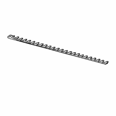 Dentiera 12 denti a testa tranciata lunghezza 1,82 mt adattabile a Gribaldi e amp, Salvia Superior 72