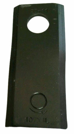 Coltello per falciatrice lunghezza 129mm foro Ø 21mm confezione da 15 pezzi