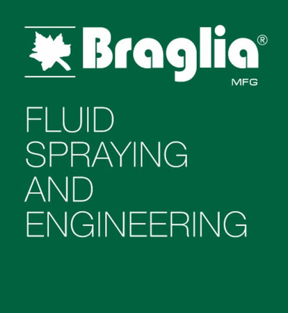 Barra irrorante Braglia M365 in ottone completa di 4 tappi G3/8"M