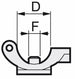 Portagetto Diserbo Cavallotto Snodato Testina G 3/8 Ø 20mm