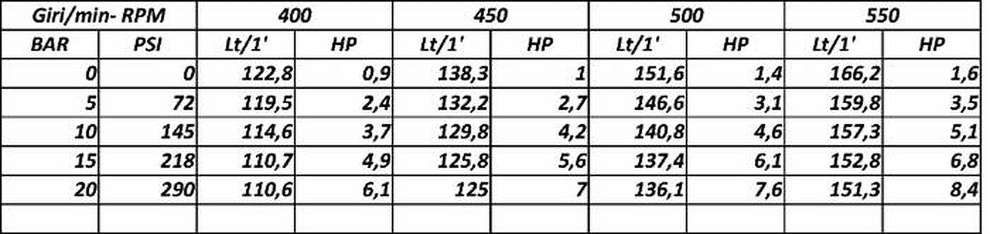 Pompa a membrana Annovi Reverberi AR160 20bar
