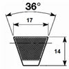 Cinghia trapezoidale dentata XPZ 1120