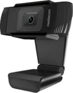 Webcam Full HD M450 - con microfono integrato - 1080p - Mediacom Elettronica/Informatica/Accessori/Accessori per audio e video/Webcam e periferiche VoIP Eurocartuccia - Pavullo, Commerciovirtuoso.it