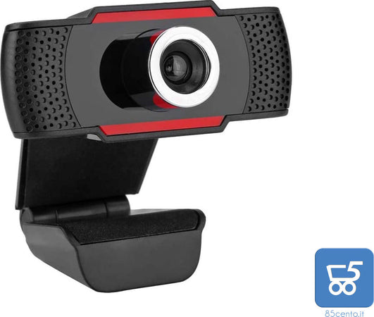 Webcam USB 2.0 720p con Riduzione del Rumore 1280 x 720 px fino a 25 FPS