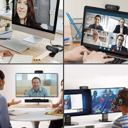 Webcam Usb Full Hd 1080p 30 Milioni Pixel Con Microfono Videoconferenza Hd1090 Elettronica/Informatica/Accessori/Accessori per audio e video/Webcam e periferiche VoIP Trade Shop italia - Napoli, Commerciovirtuoso.it