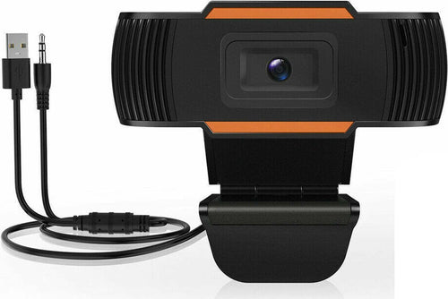 Webcam USB per PC Smart TV Con Audio Integrato Jack 3,5 1280x720 25 FPS
