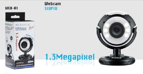 Webcam Web-01 Ideale Per Videoconferenze Microfono 1.3 Mpx 6 Led Per Notebook Pc Elettronica/Informatica/Accessori/Accessori per audio e video/Webcam e periferiche VoIP Trade Shop italia - Napoli, Commerciovirtuoso.it