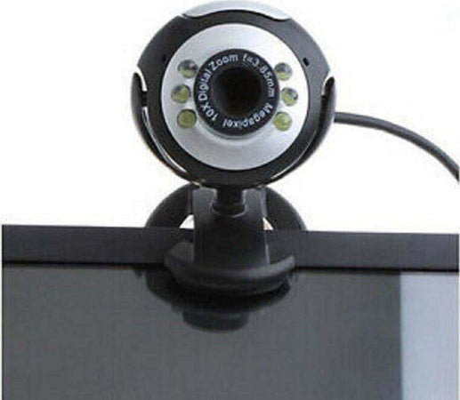 Webcam Web-01 Ideale Per Videoconferenze Microfono 1.3 Mpx 6 Led Per Notebook Pc Elettronica/Informatica/Accessori/Accessori per audio e video/Webcam e periferiche VoIP Trade Shop italia - Napoli, Commerciovirtuoso.it