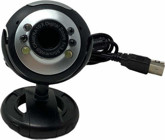 Webcam Web-01 Ideale Per Videoconferenze Microfono 1.3 Mpx 6 Led Per Notebook Pc Elettronica/Informatica/Accessori/Accessori per audio e video/Webcam e periferiche VoIP Trade Shop italia - Napoli, Commerciovirtuoso.it